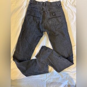 Men's LC King Black denim jeans 30x35